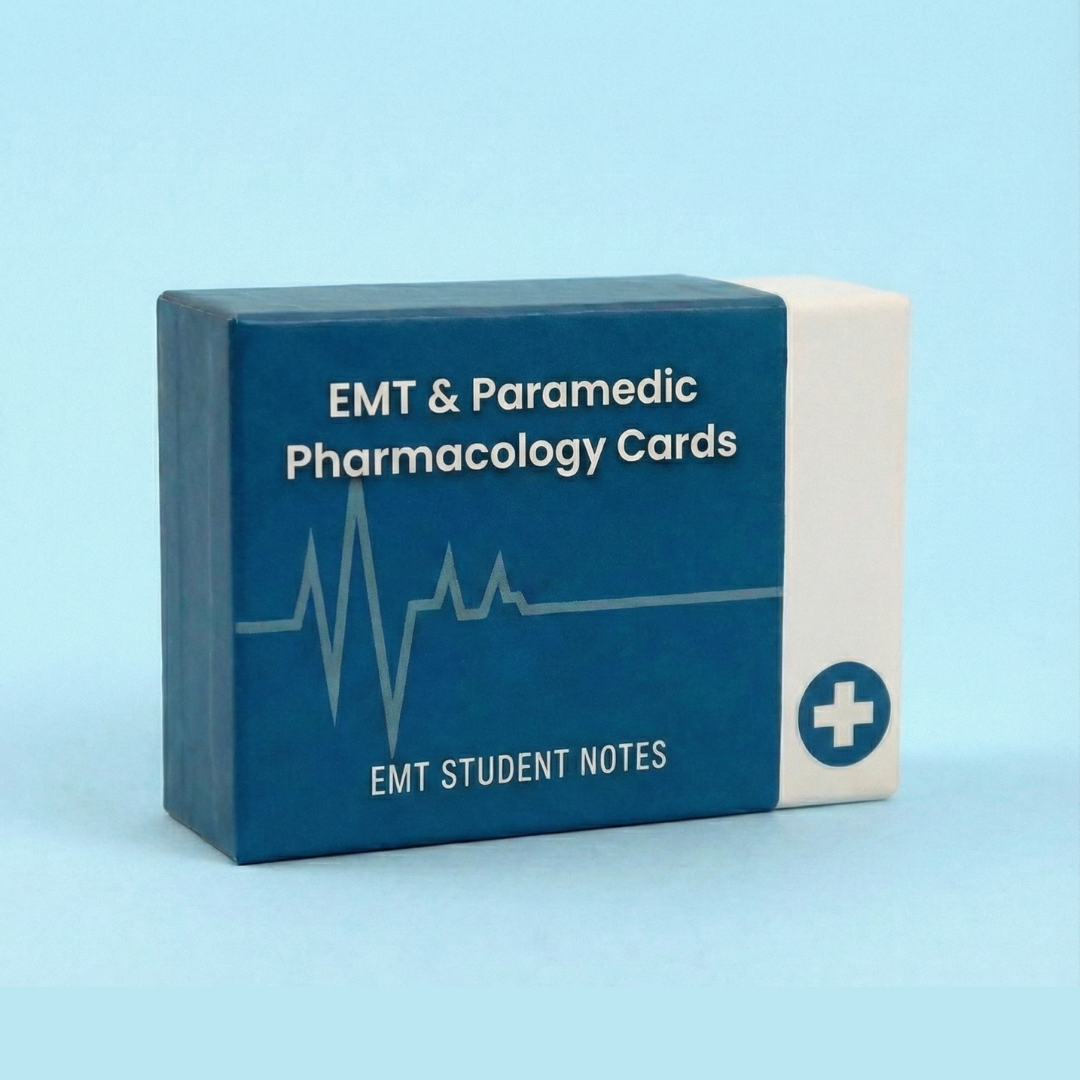 EMT & Paramedic Pharmacology Flashcards
