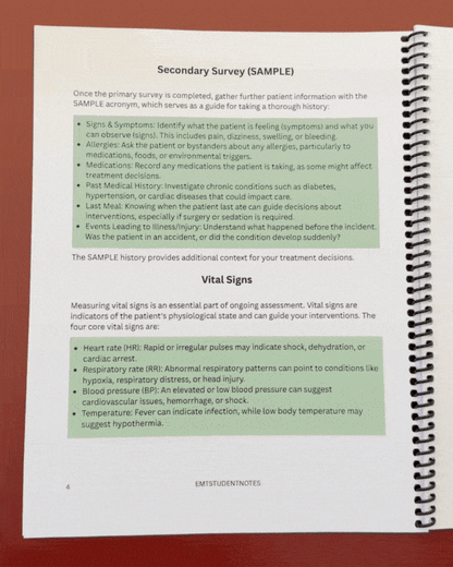 The Ultimate NREMT & AEMT Cheat Sheet